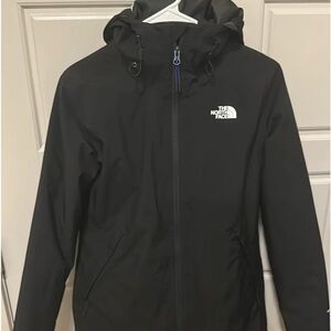 The North Face Women’s Black Hooded Waterproof Jacket